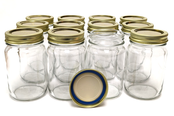 Superb Regular Mouth Quart Jars