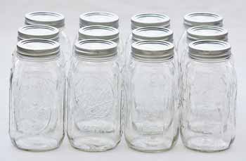 Regular Mouth Ball Quart Canning Jars