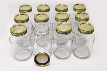 Superb Regular Mouth Quart Jar