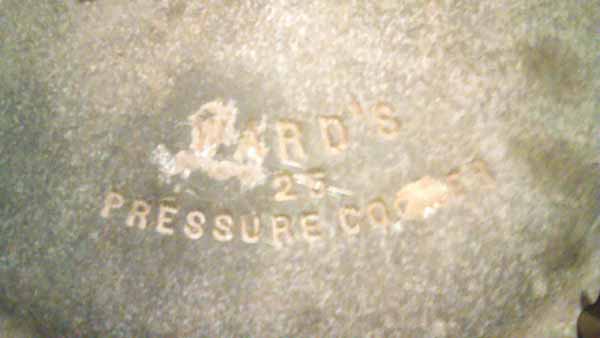 Wards 25 Pressure Cooker