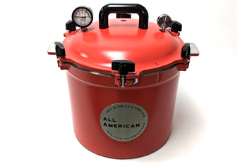 All American Red Pressure Cooker 21 Quart
